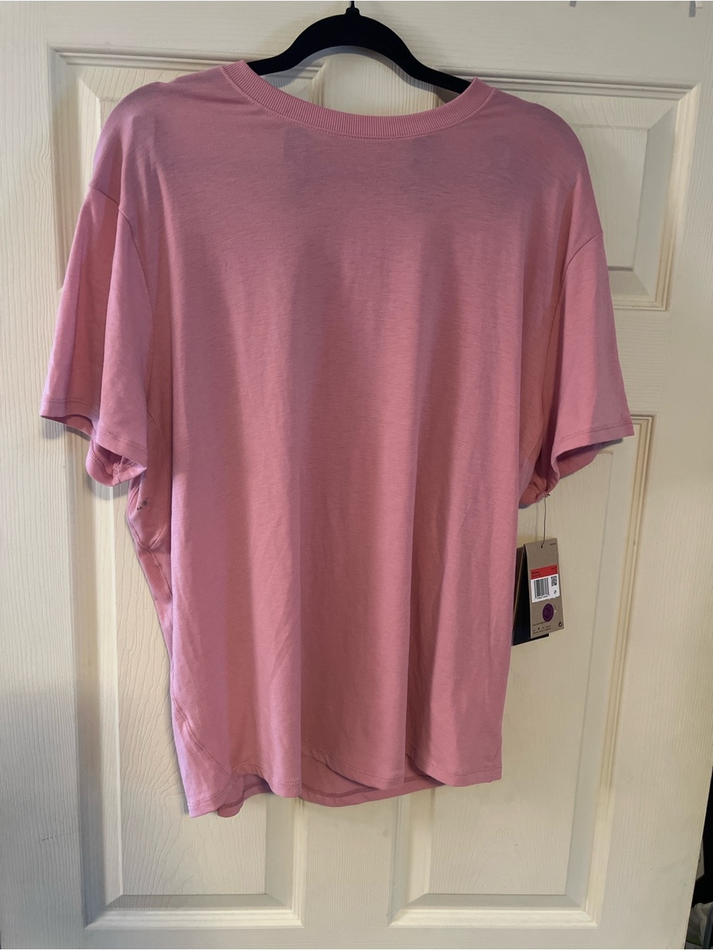 Nike Training Dri-FIT Tee Pink Short Sleeve Workout Top Womens L NWT